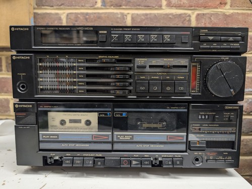 Hitachi stereo cassette - hitachi,