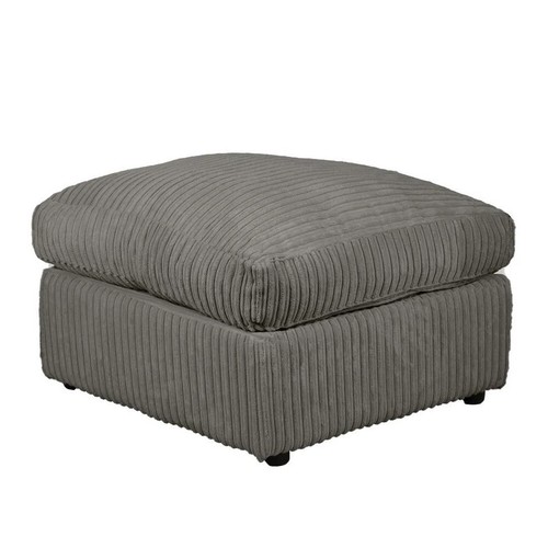 Corner grey jumbo cord - cord, sofa