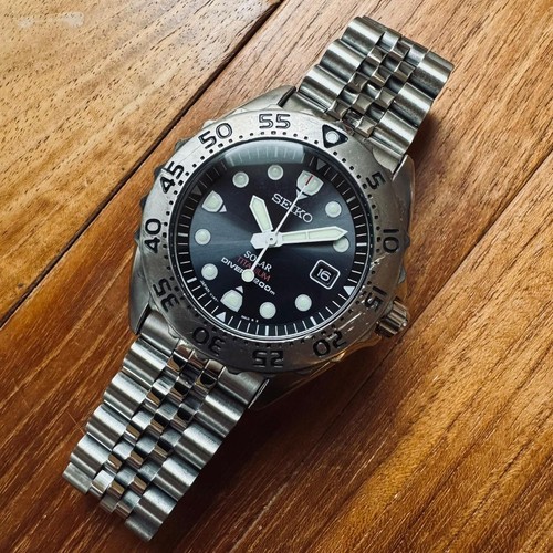 Seiko solar prospex v147 - solar, v147-0ag0