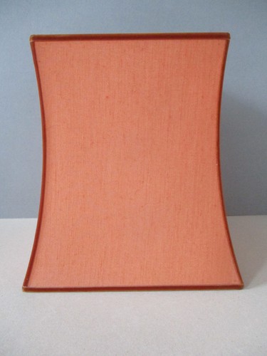 Vintage orange fabric square - orange,