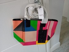 Desigual Multi-Coloured Tote Bag NEW