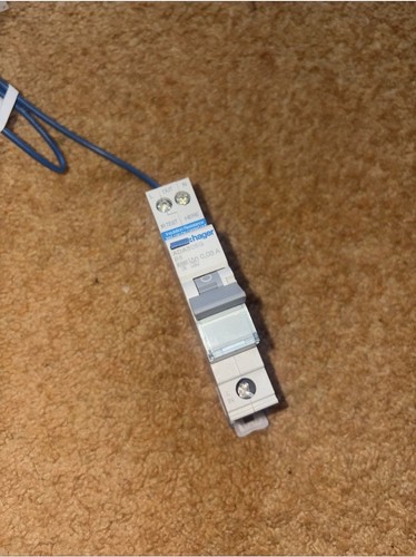 Hager 30ma rcbo type with - 30ma, a