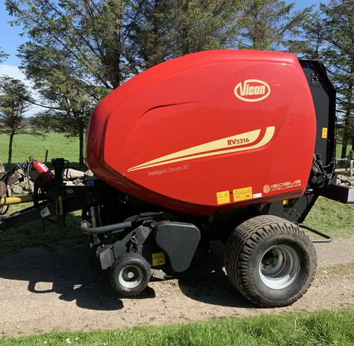 Vicon rv5216 round baler 2016 - rv5216,