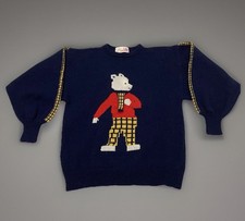 Rare Vintage Rupert Bear 100%
