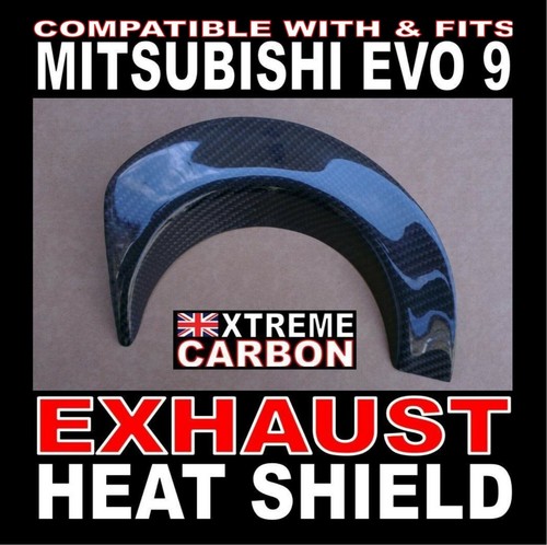 Carbon exhaust heat shield - carbon,