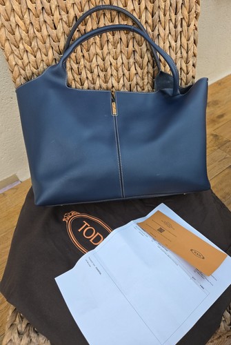 Tod women blue - blue, leather