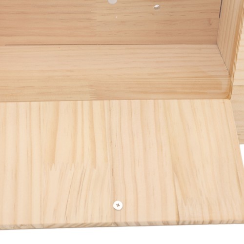 Breeding box wood budgie - box,