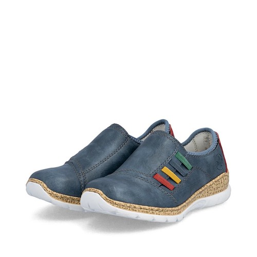 Rieker n4264 ladies - rieker, blue