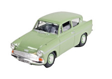 Vanguards 1:43 1959 Ford Anglia 105E Diecast Lime Green Color Car Model Unboxed