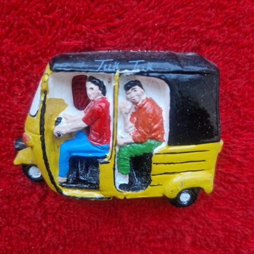 Tuk rickshaw fridge magnet - tuk,