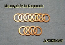 10mm banjo bolt copper washers Suzuki Kawasaki Honda Yamaha Triumph Ducati KTM