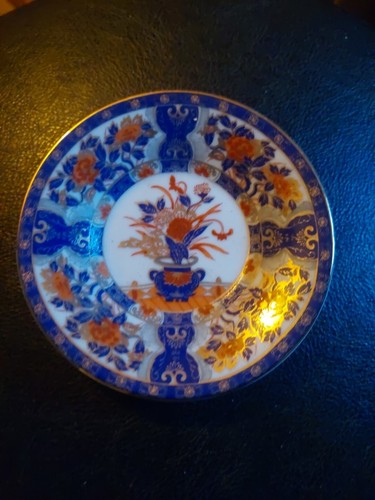 Japanese imari porcelain plate - japanese,