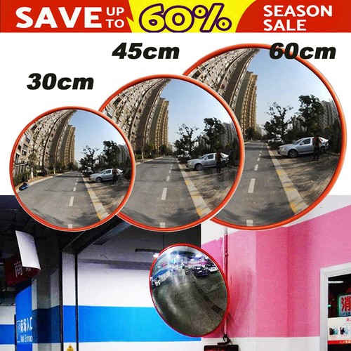 Wide angle traffic mirror - wide, road