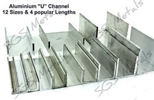 Extruded Aluminium U CHANNEL C