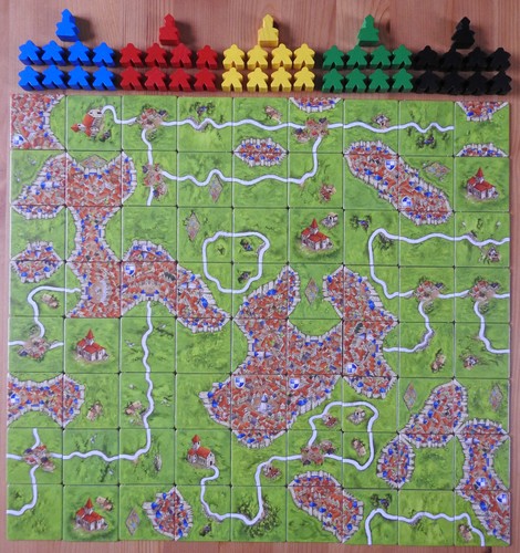 Carcassonne base game - carcassonne,