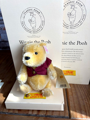 Steiff classic pooh winnie - pooh, the