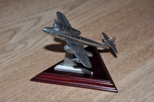 Royal Hampshire Solid Pewter Meteor on Wooden Stand