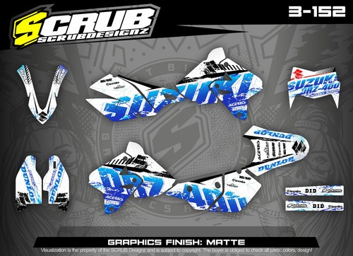 Suzuki graphics drz400 1999 - graphics,