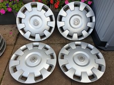 Set of Genuine Vauxhall Vectra C 16" Wheel Trims Hub Caps x4 Zafira B Astra J