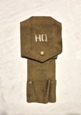 Original WW2 British Army Webbing Folding Wire Cutters Pouch #3