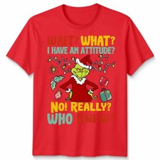 Grinch Christmas T-Shirt Funny Ugly Unisex Funny Holiday Tee #MC5