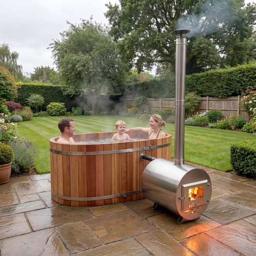39kw wood fired - fired, tub