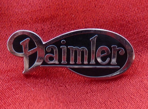 Daimler enamel lapel pin - enamel,