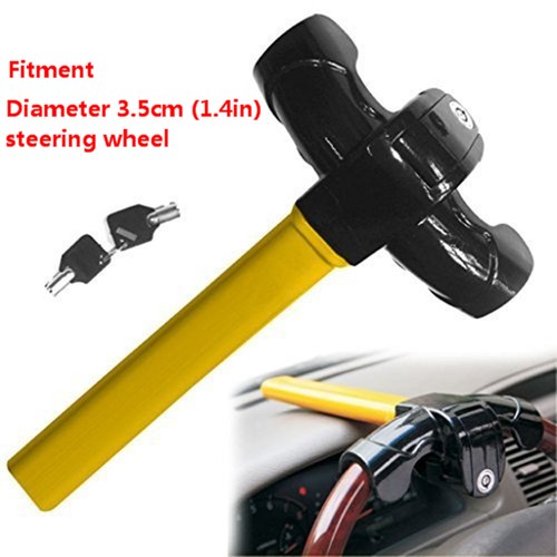 Car steering wheel lock - lock, key