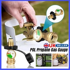 High Low Gas Pressure Gauge Level Indicator POL Propane LPG Bottle Cylinder QCC