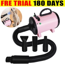 Dog Hair Dryer Low Noise Fur Blaster Grooming Dryer Adjustable Temperature Dry