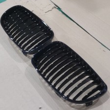 Gloss Black Front Bumper Grill Grille For BMW 1 Series E81 E87 E82 E88 08-13 LCI