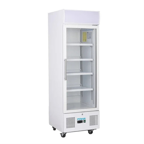 Polar white single door - white,