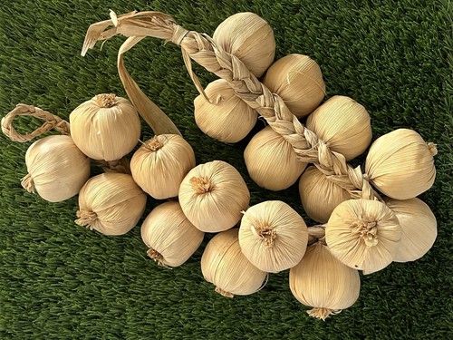 Vintage artificial garlic - vintage,