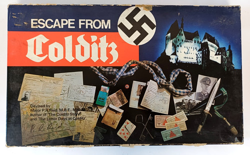 Escape from colditz board - board, game