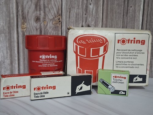 Rotring pen cleaning - rotring,