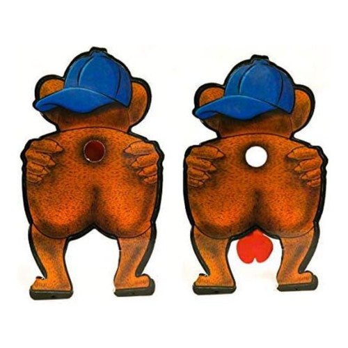 Novelty bear bottom shooting - bottom,