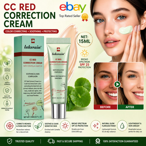 Red correct cream - red,