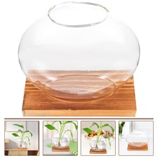  Desktop Propagation Station Glass Cylinder Vase Plant Holder Unique Flower