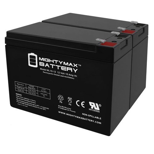 Mighty max 12v - 12v, 10ah
