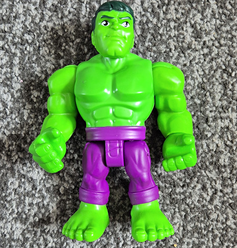 Hulk action figure - action, green
