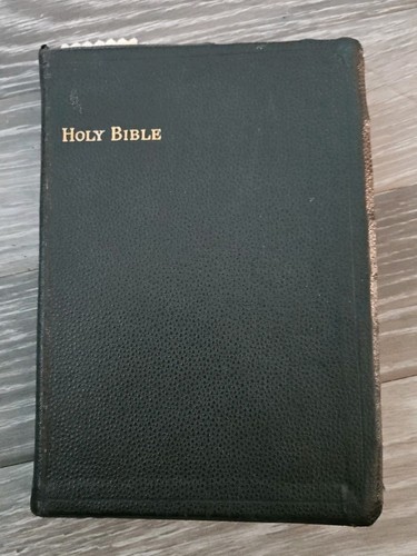 Antique the holy bible leather - the,