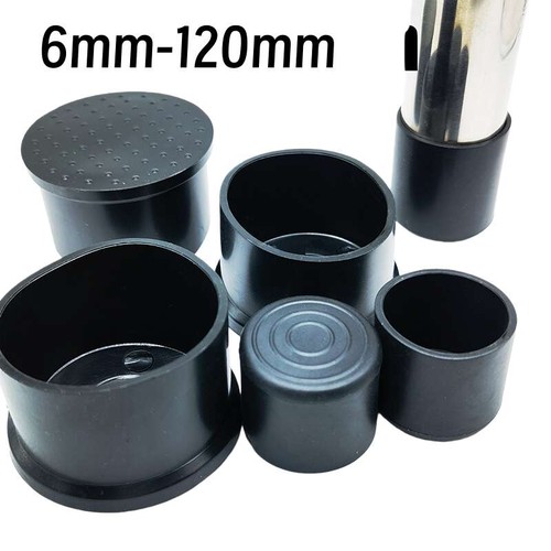 Round plastic end cap - round,