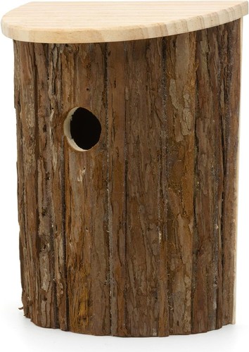 Wooden bird house - bird,
