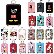 Mickey Minnie Mermaid Princess Luggage Cover Protector For Travel Suitcase
