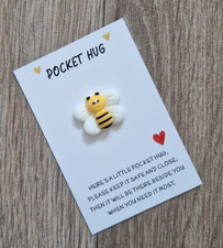 Bee Pocket Hug Token Keepsake
