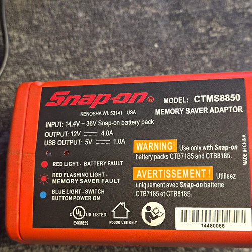 Snap battery memory saver - battery,