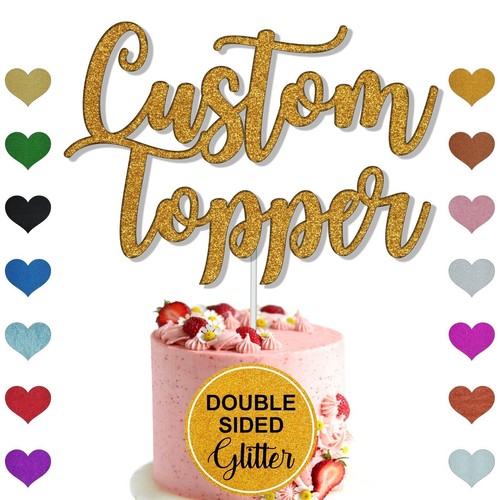 Custom personalised glitter - personalised,