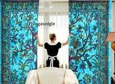 Curtains Tapestry Cotton Indian Mandala Wall Hippie Hanging Bed Home Throw Door