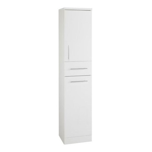 Gloss white bathroom cupboard - gloss,