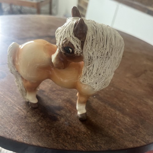 Cheval vintage ceramic spotted